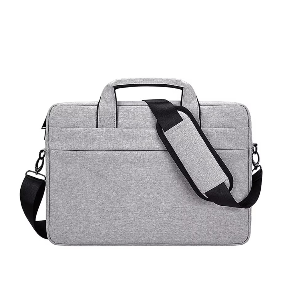 Bolsa para laptop con correa hombro up to 13,3" gris claro