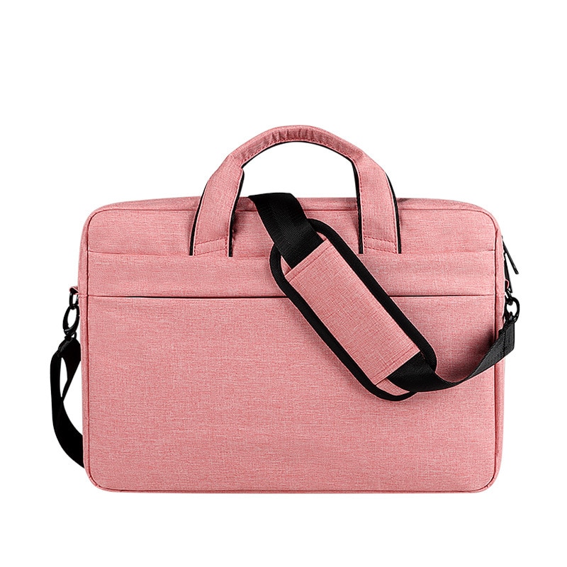 Bolsa para laptop con correa hombro up to 13,3" rosado