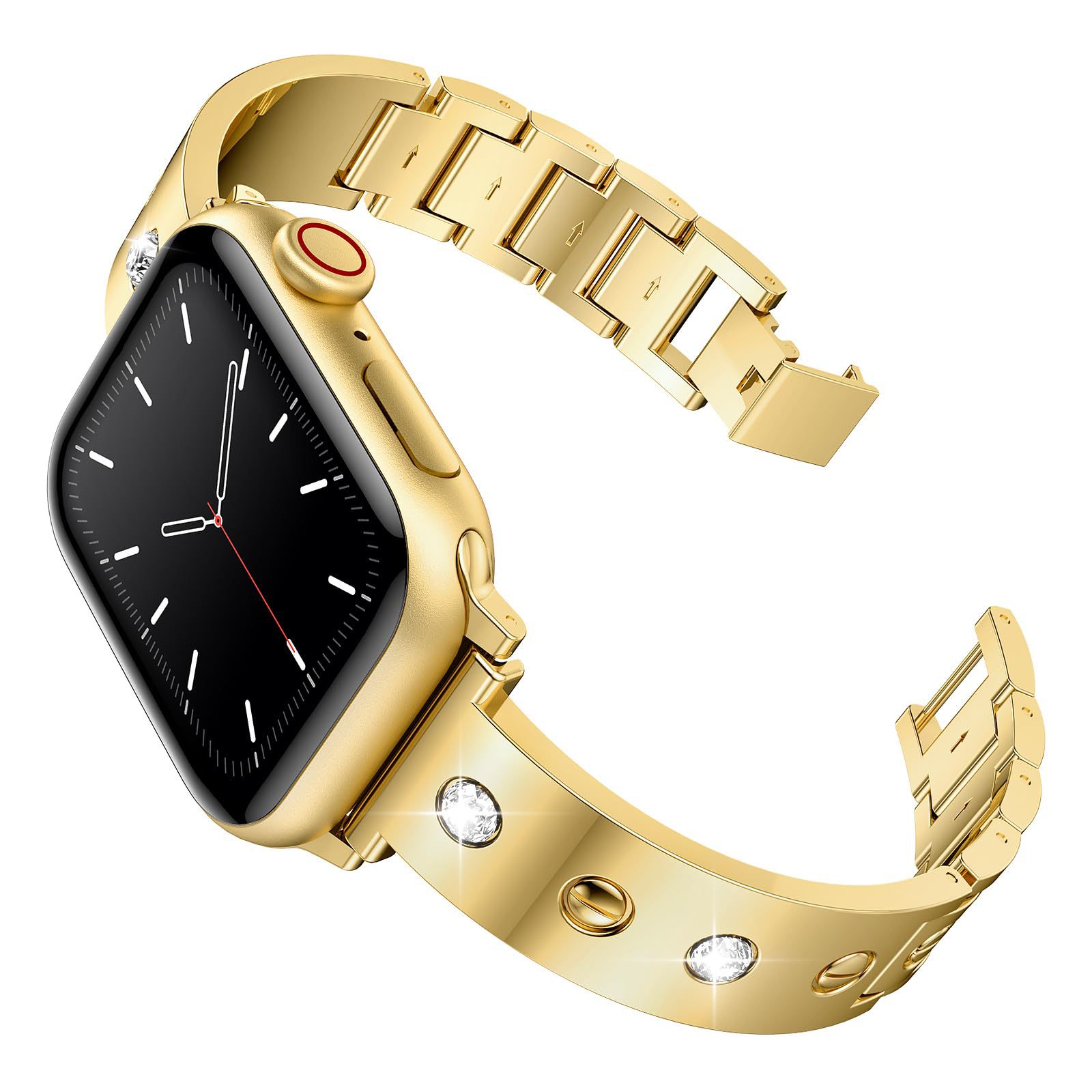 Correa Bangle Diamond Apple Watch 40mm, oro