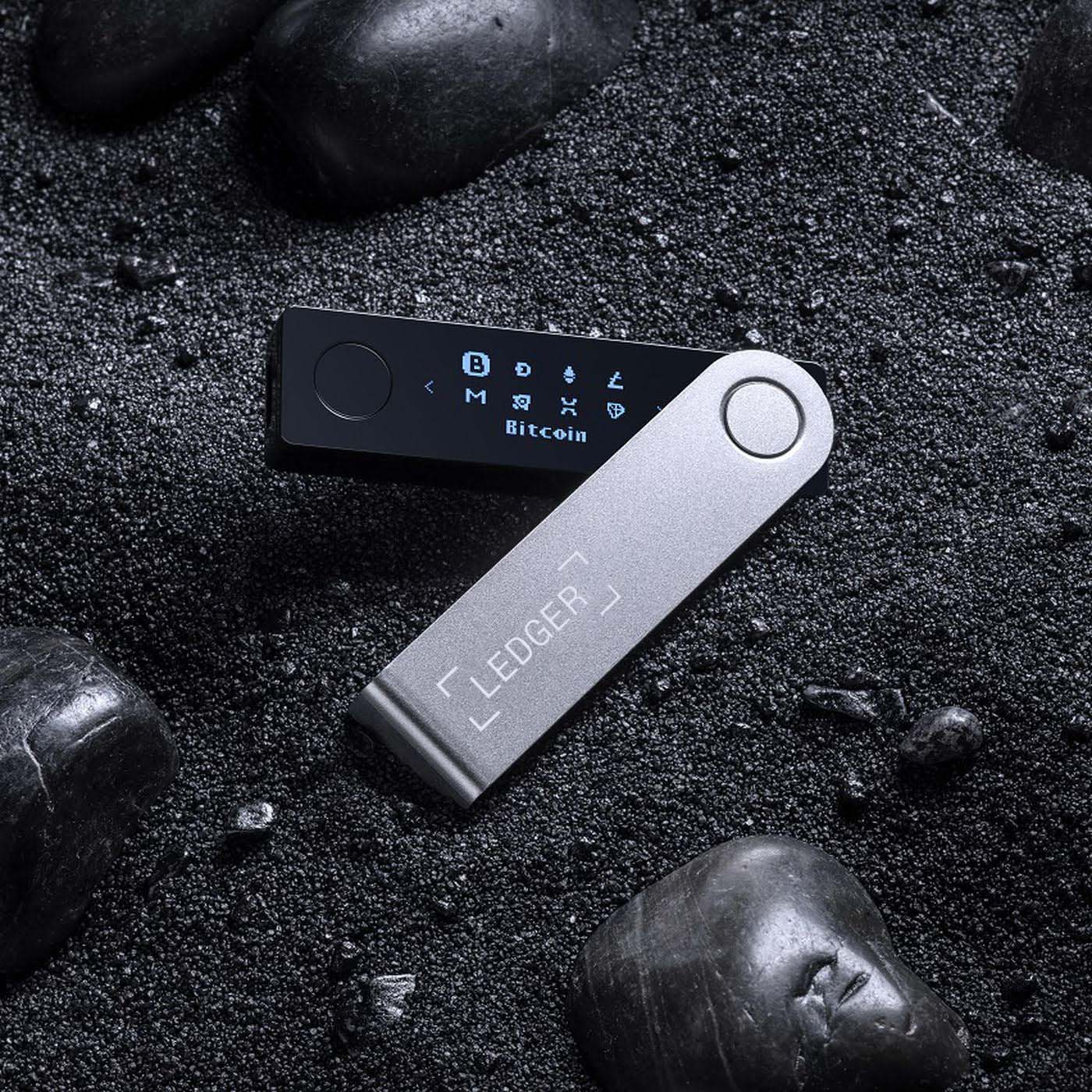 Nano X Crypto Hardware Wallet negro