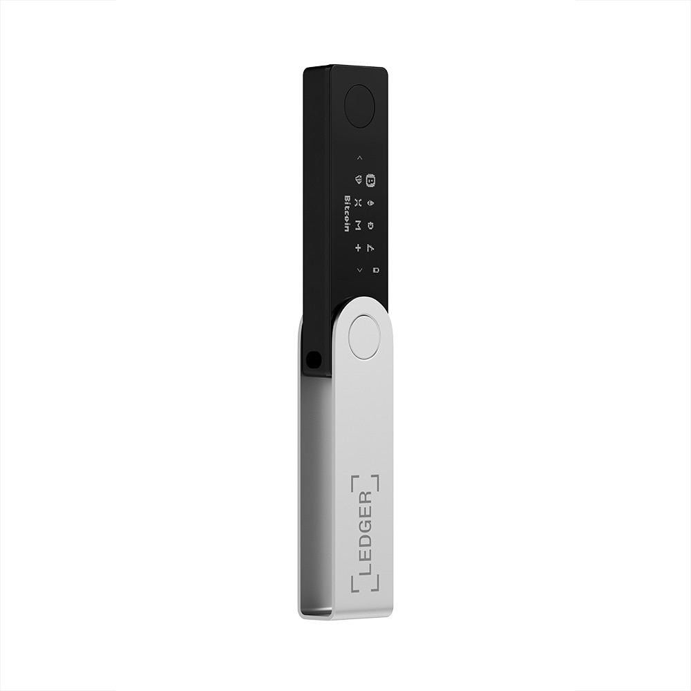 Nano X Crypto Hardware Wallet negro