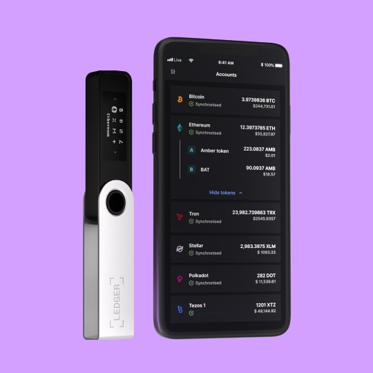 Nano S Plus Crypto Hardware Wallet negro