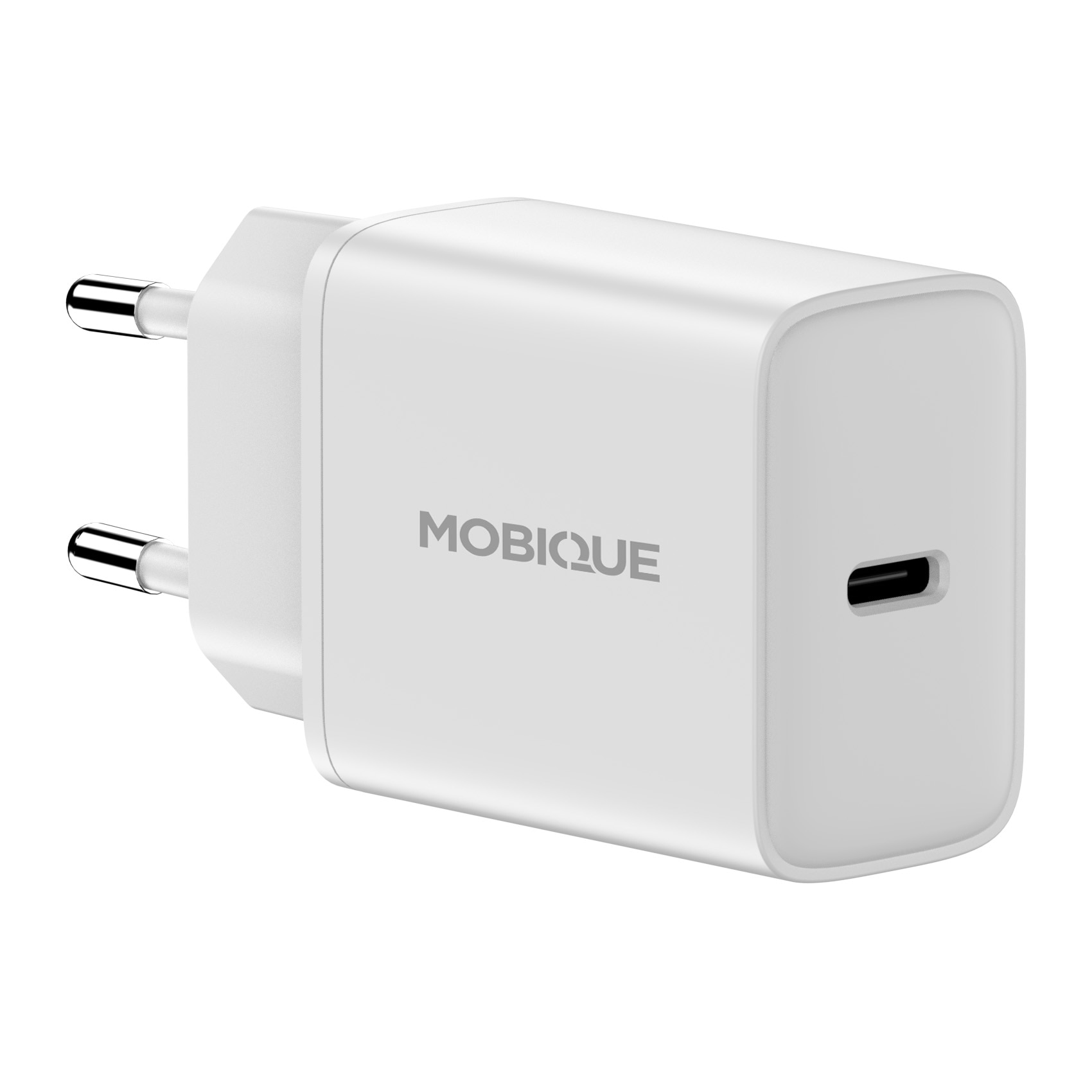 Cargador USB-C 20W PD blanco