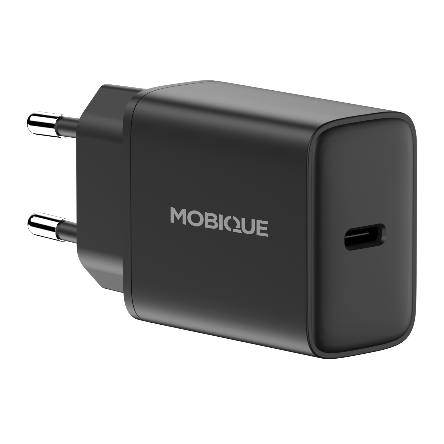 Cargador USB-C 20W PD negro