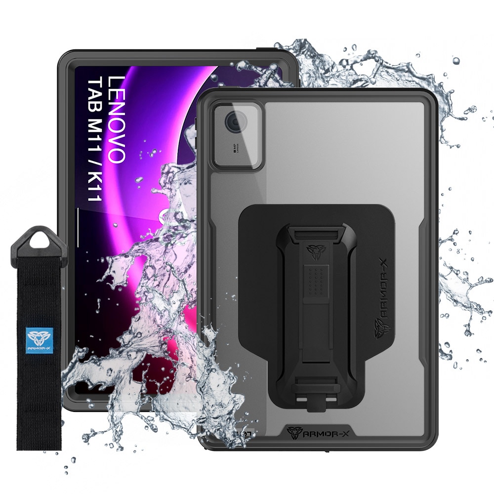 Funda MX Waterproof Lenovo Tab M11 Clear/Black