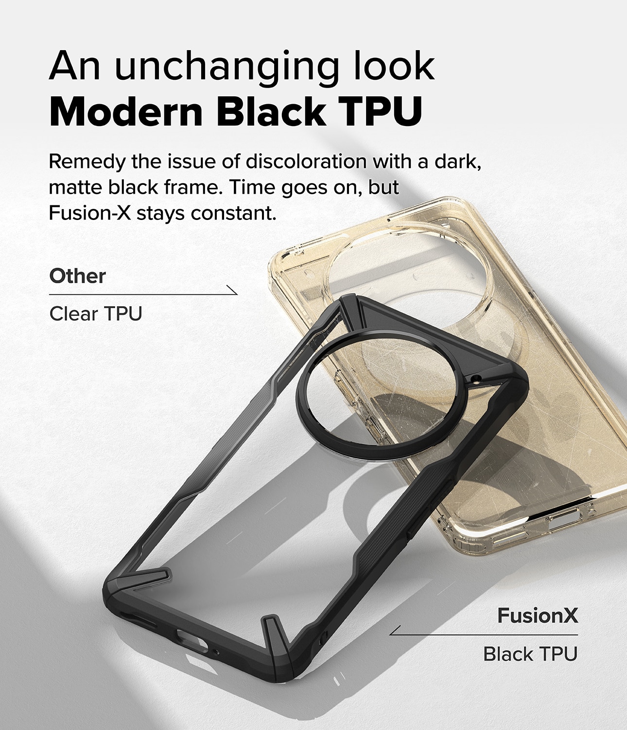 Funda Fusion X Nothing Phone 3a Pro Negro