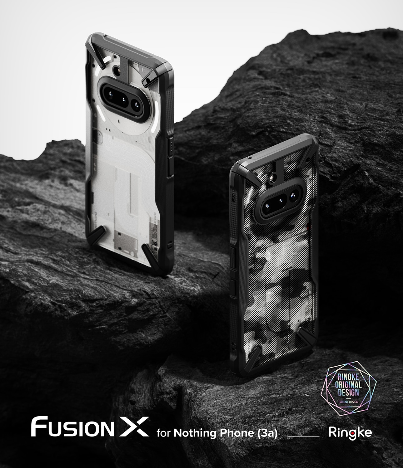 Funda Fusion X Nothing Phone 3a Negro