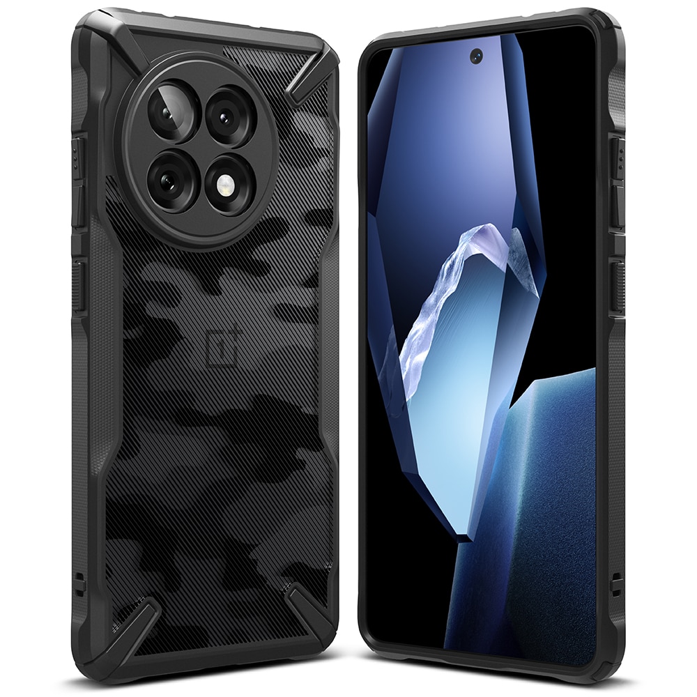 Funda Fusion X  OnePlus 13R Camo Black