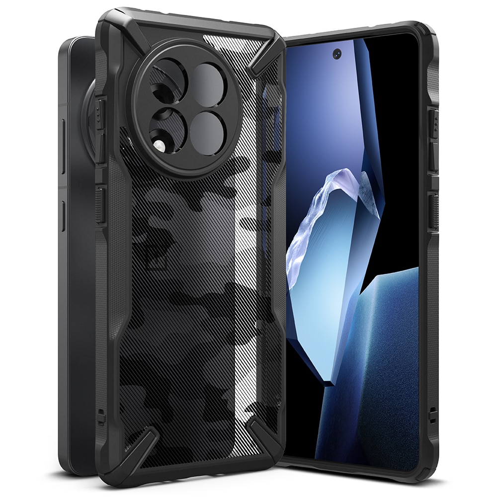 Funda Fusion X  OnePlus 13R Camo Black