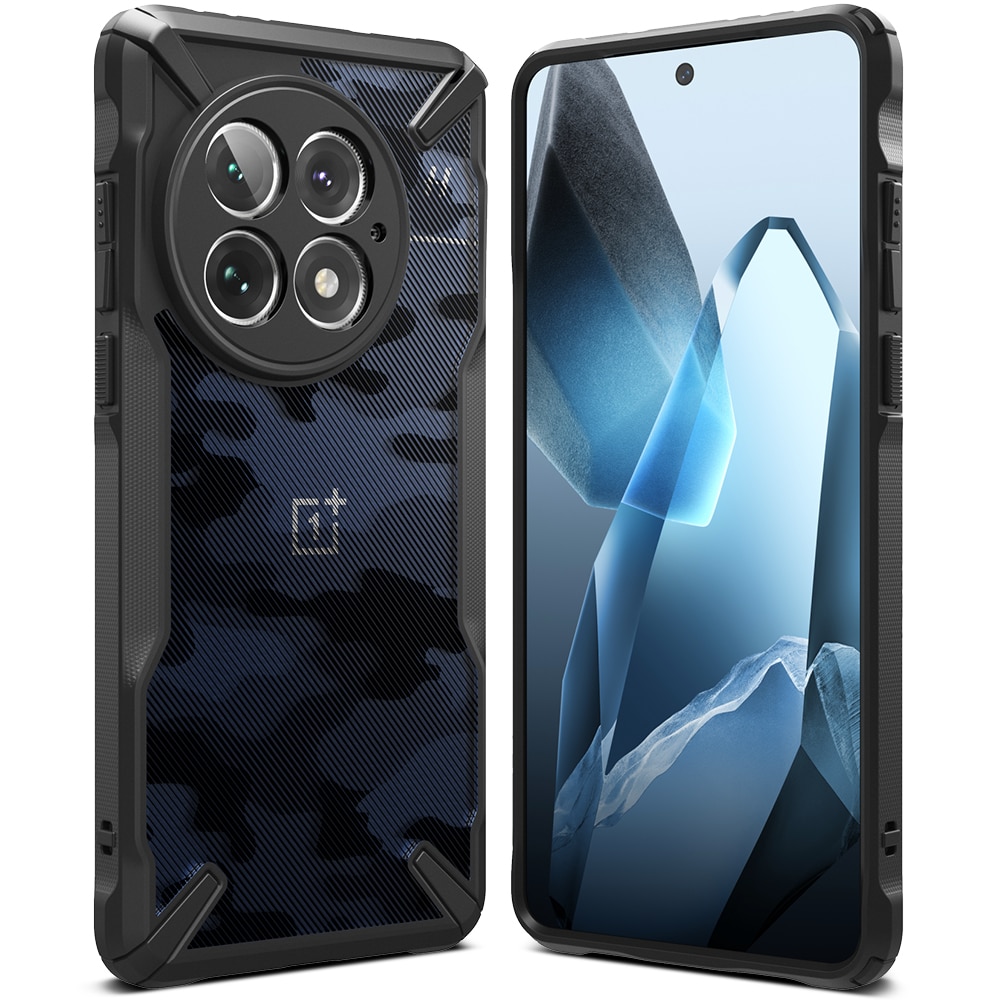 Funda Fusion X  OnePlus 13 Camo Black