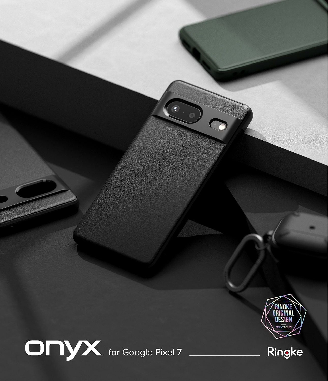 Funda Onyx Google Pixel 7a Dark Green