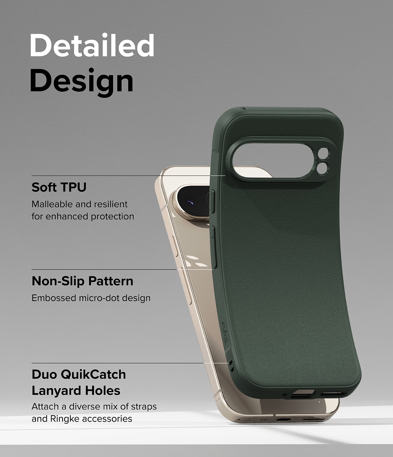 Funda Onyx Google Pixel 9 Pro XL Dark Green