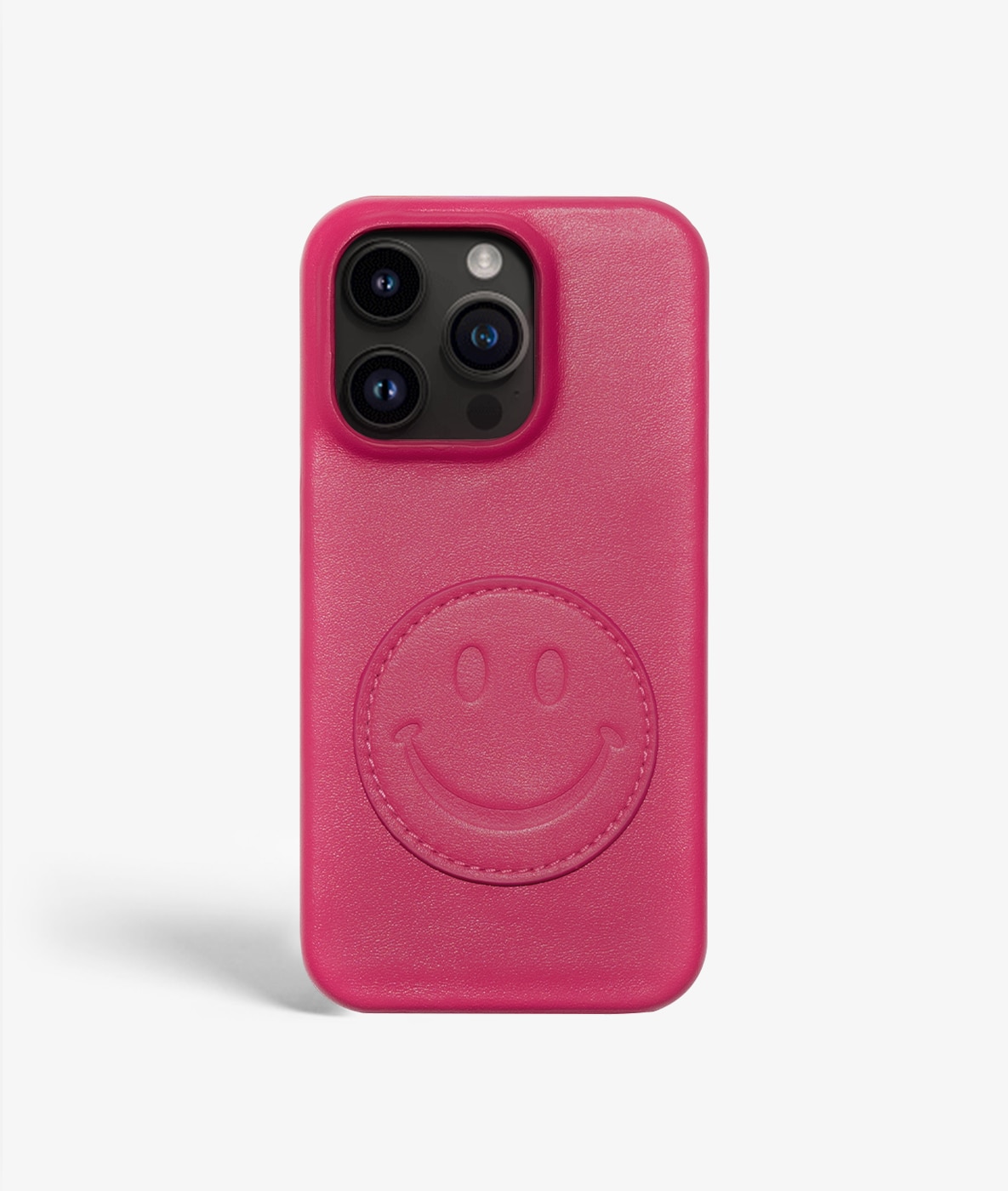 Funda iPhone 14 Pro Smiley Pink