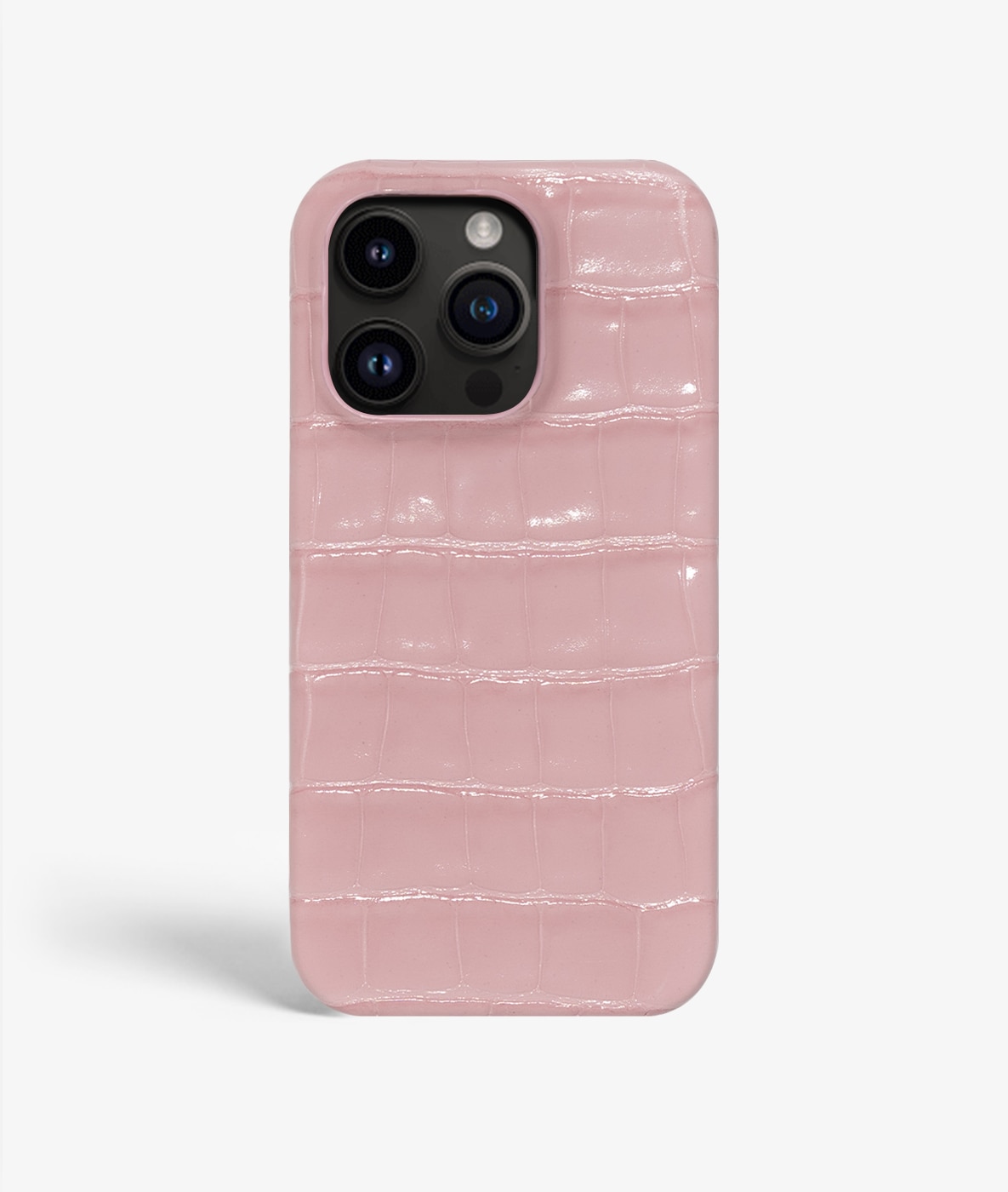 Funda iPhone 14 Pro Max Croco Pink