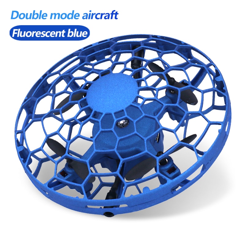 Radio Controlled  Induction Drone, azul