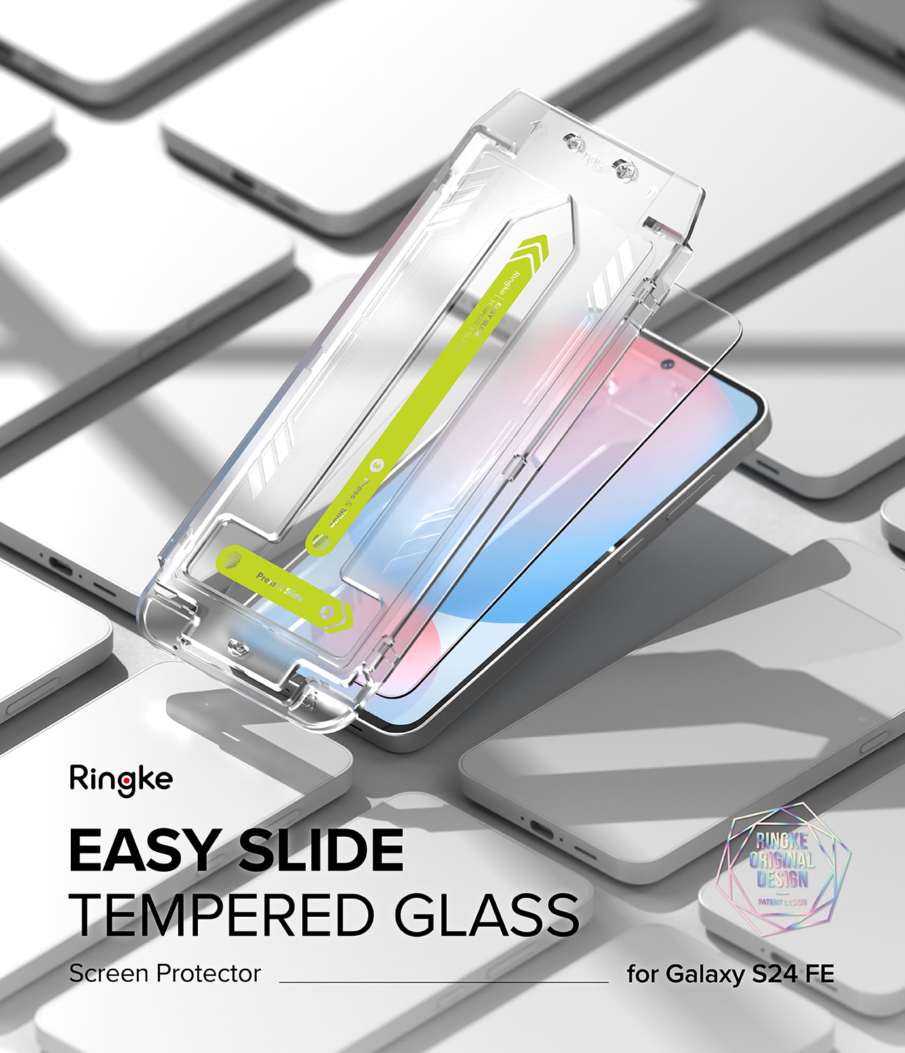 Easy Slide Glass (2 piezas) Samsung Galaxy S24 FE