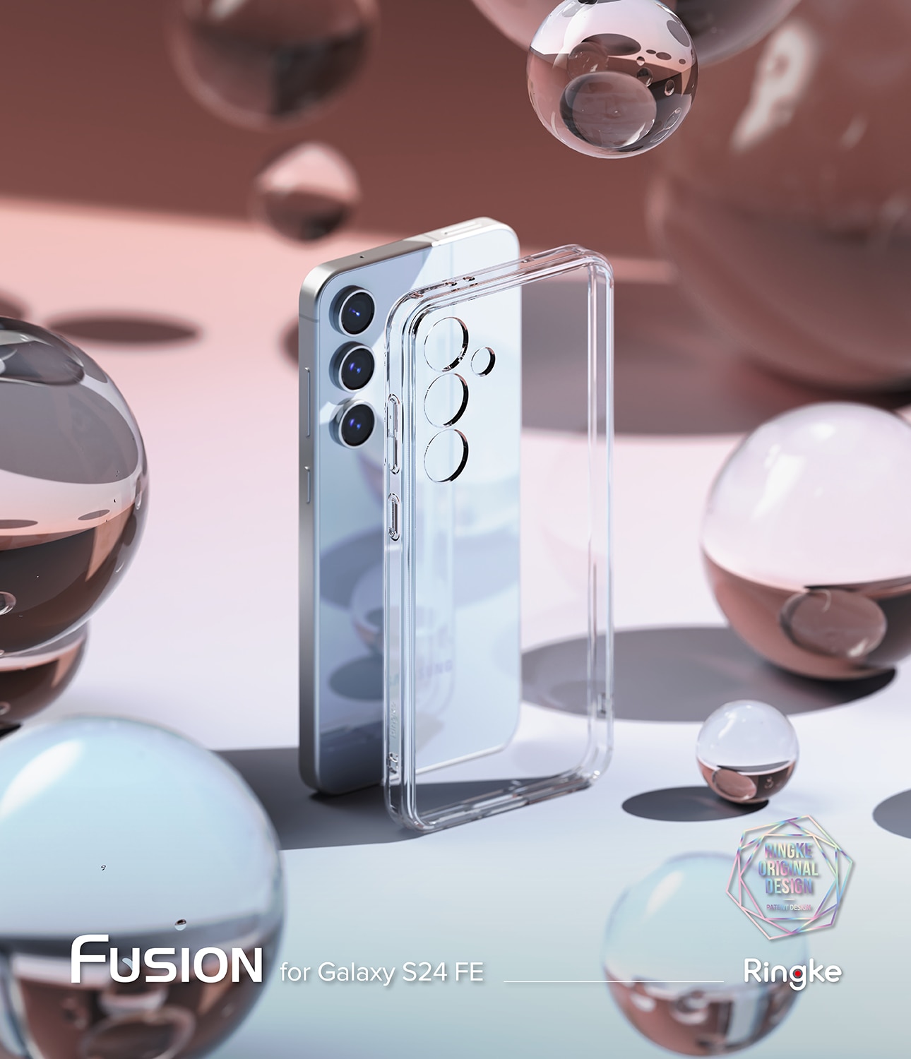 Funda Fusion Samsung Galaxy S24 FE Clear