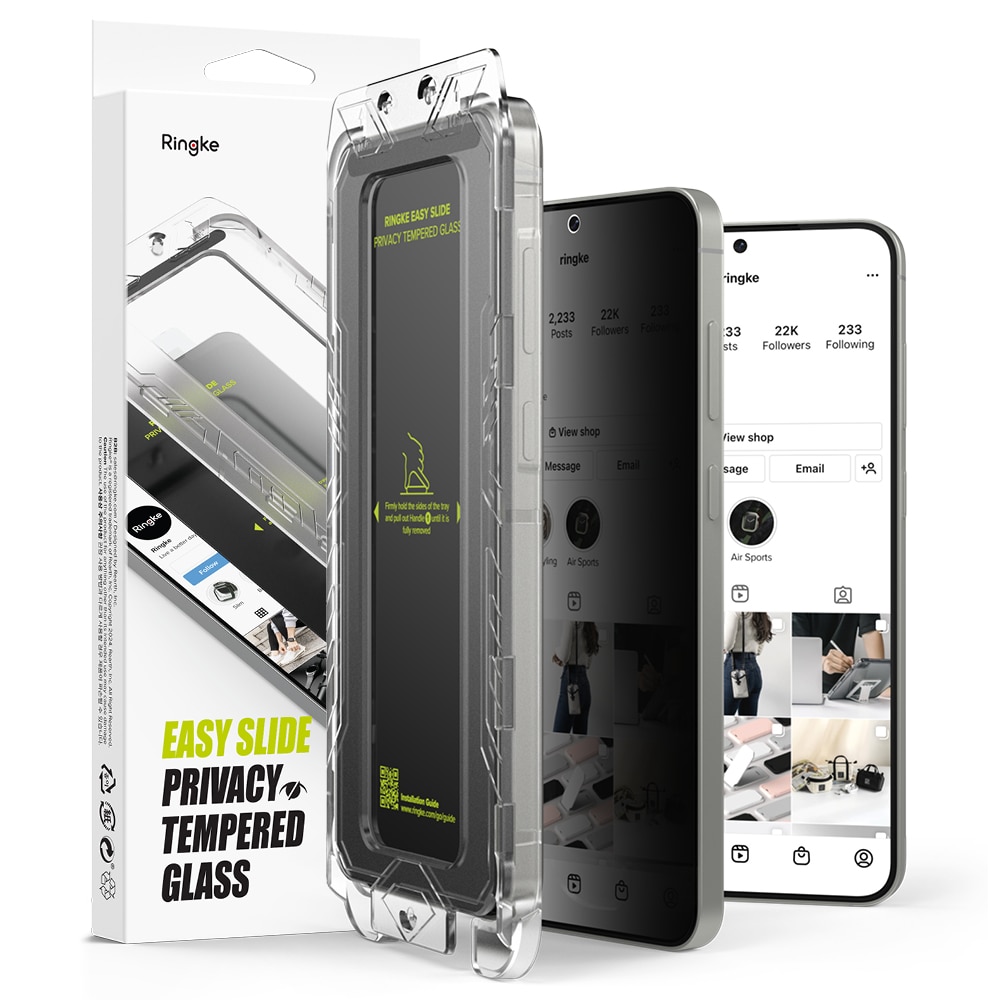 Easy Slide Privacy Glass (2 piezas) Samsung Galaxy S25 Plus