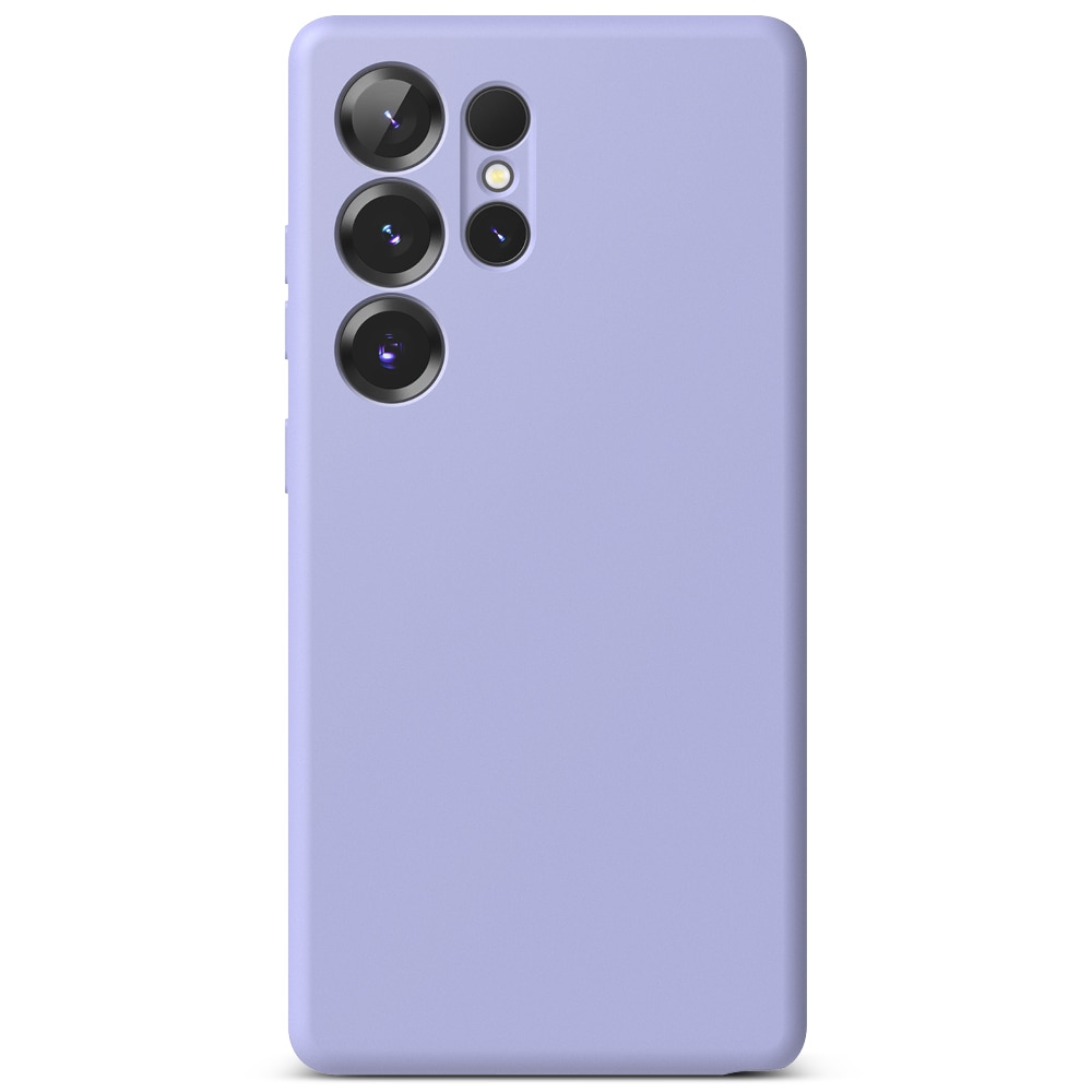 Silicone Magnetic Funda Samsung Galaxy S25 Ultra Lavender