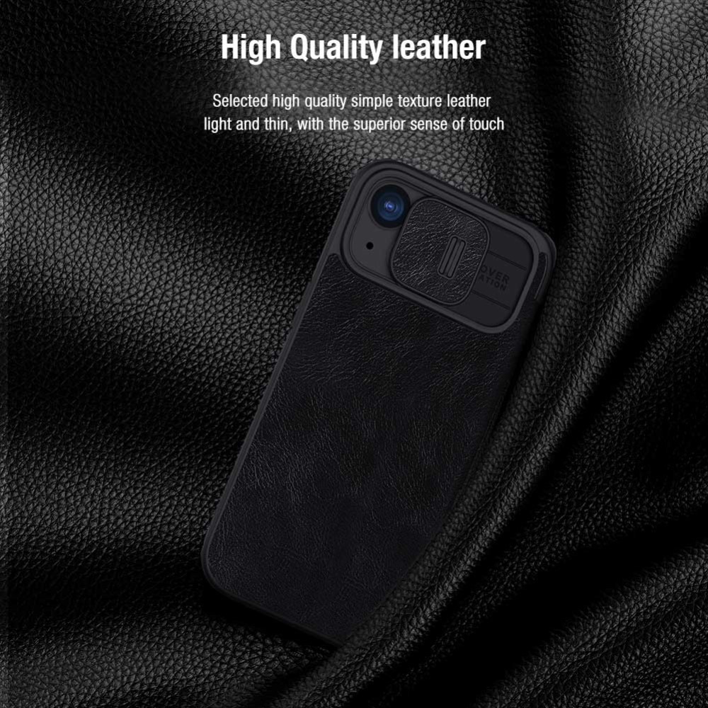 Funda Qin Pro CamShield iPhone 15 Black