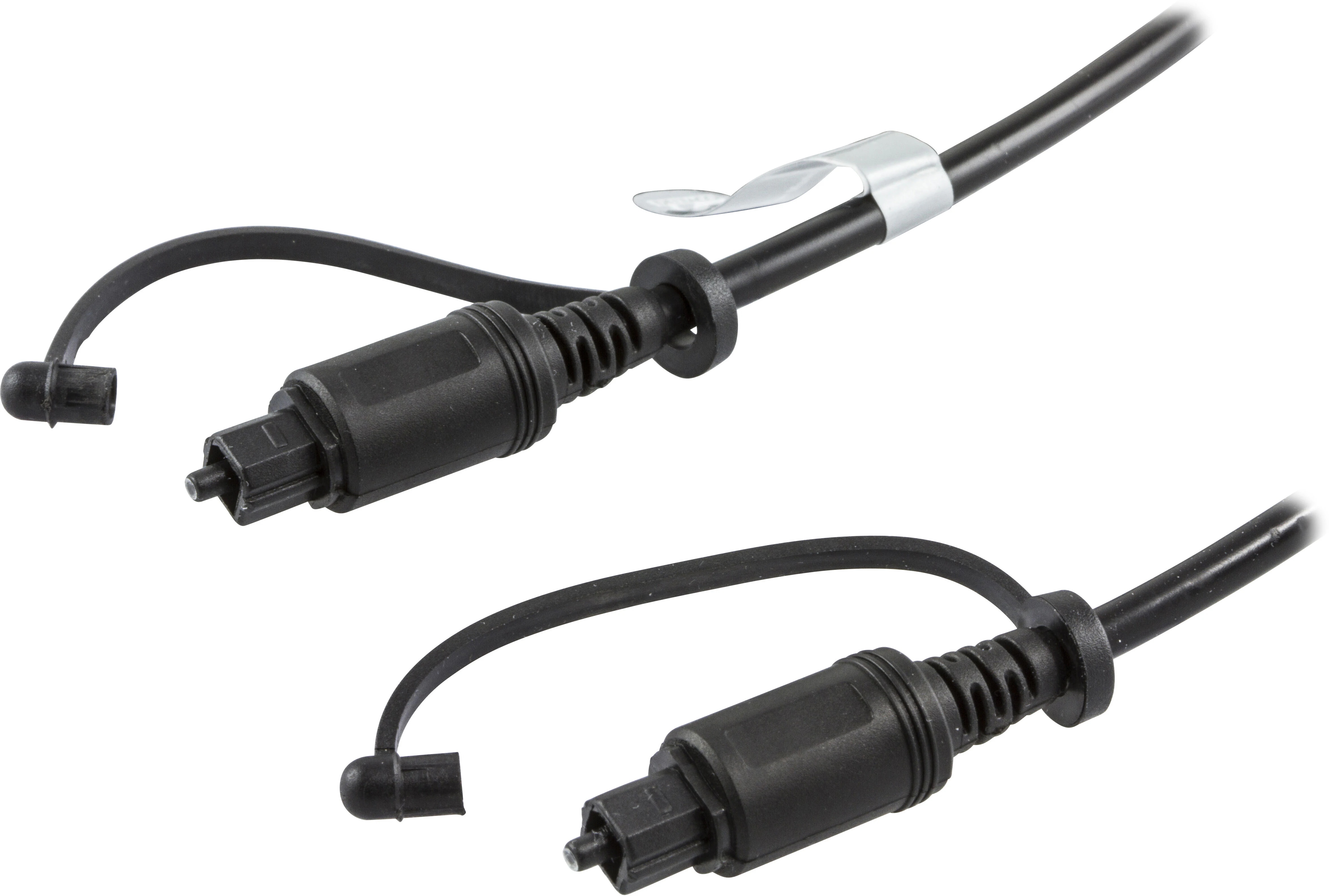 Cable de audio óptico Toslink-Toslink 10m negro