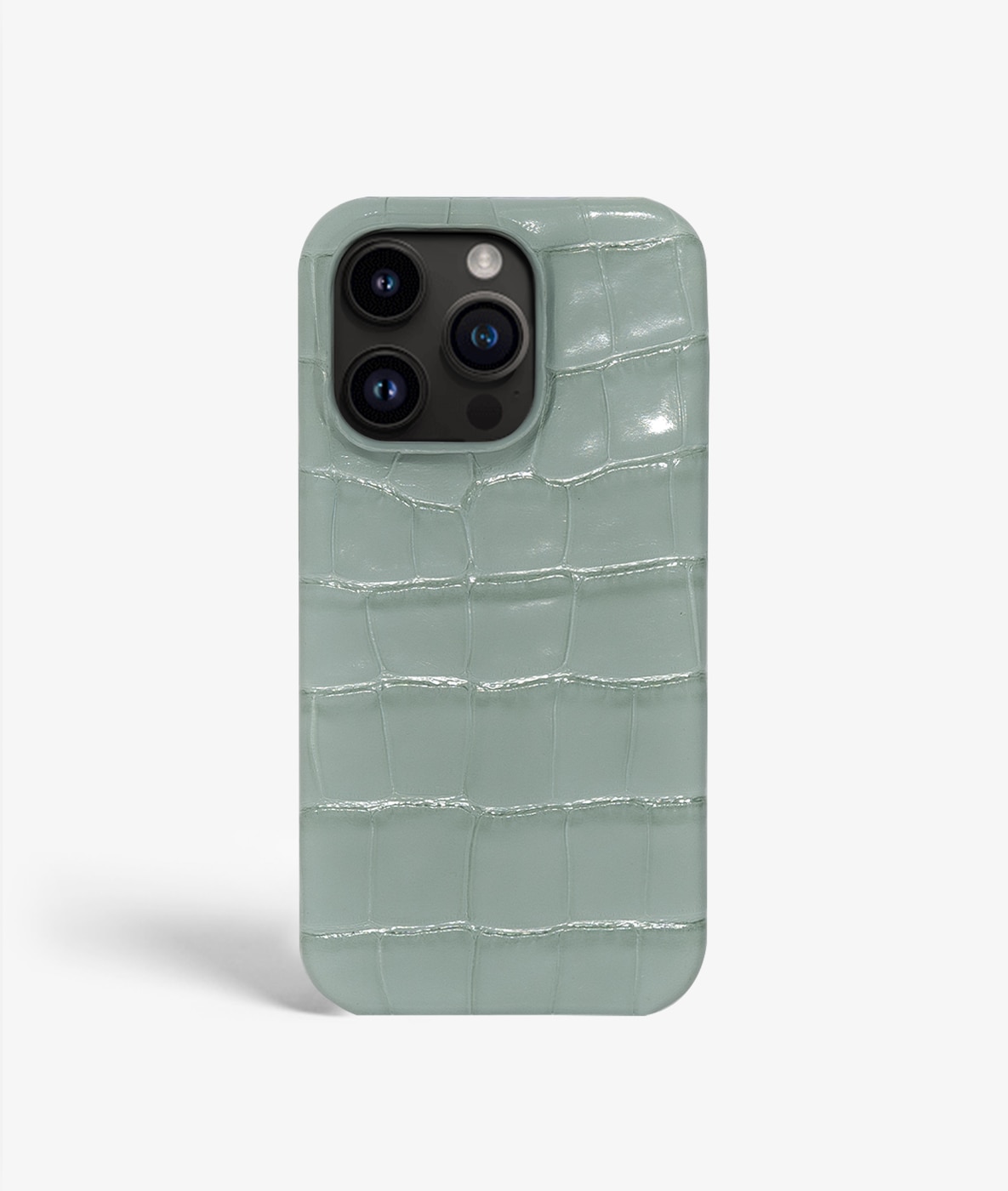 Funda iPhone 13 Pro Max Croco Teal