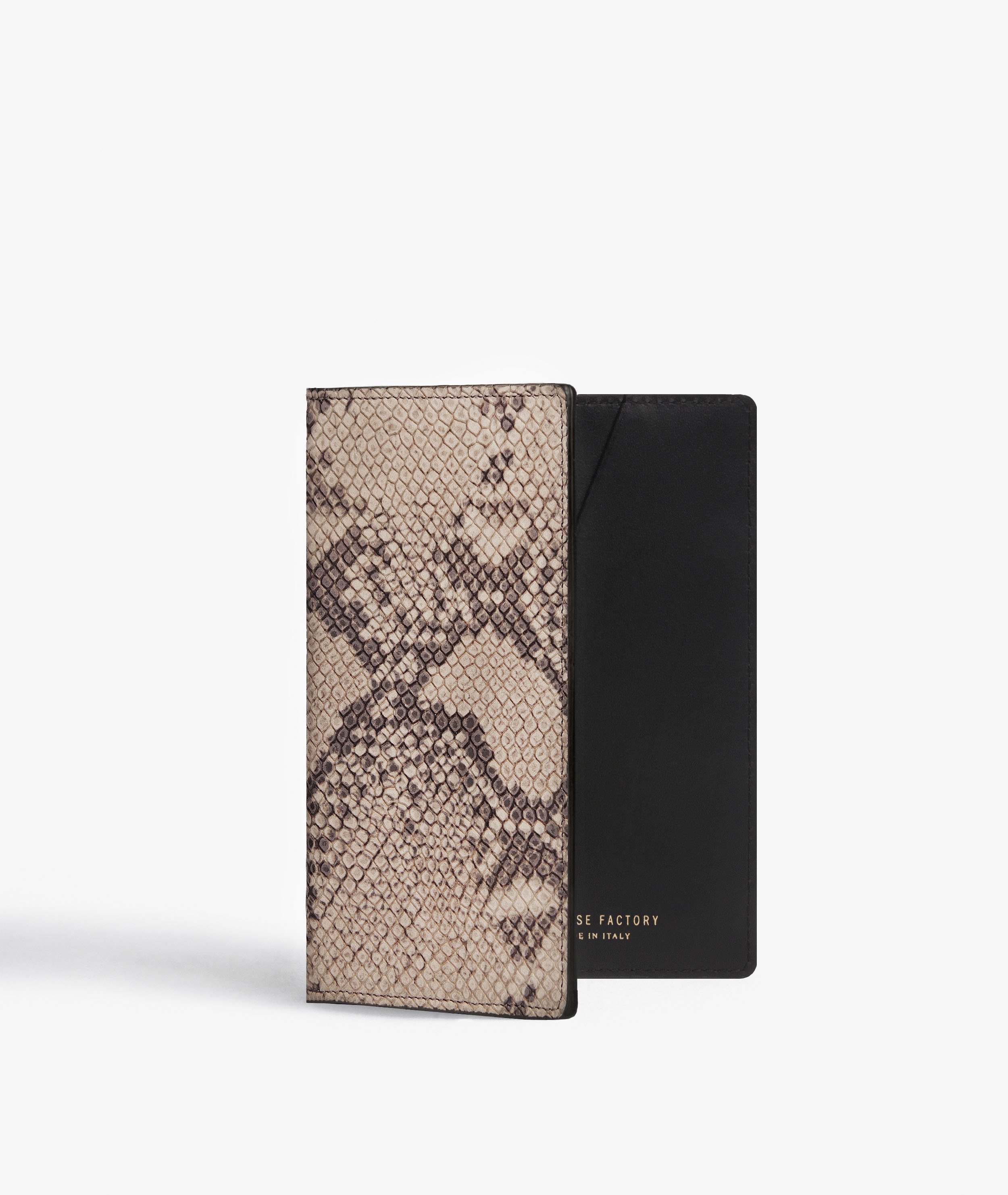 Funda para pasaporte Soft Python Cashmere