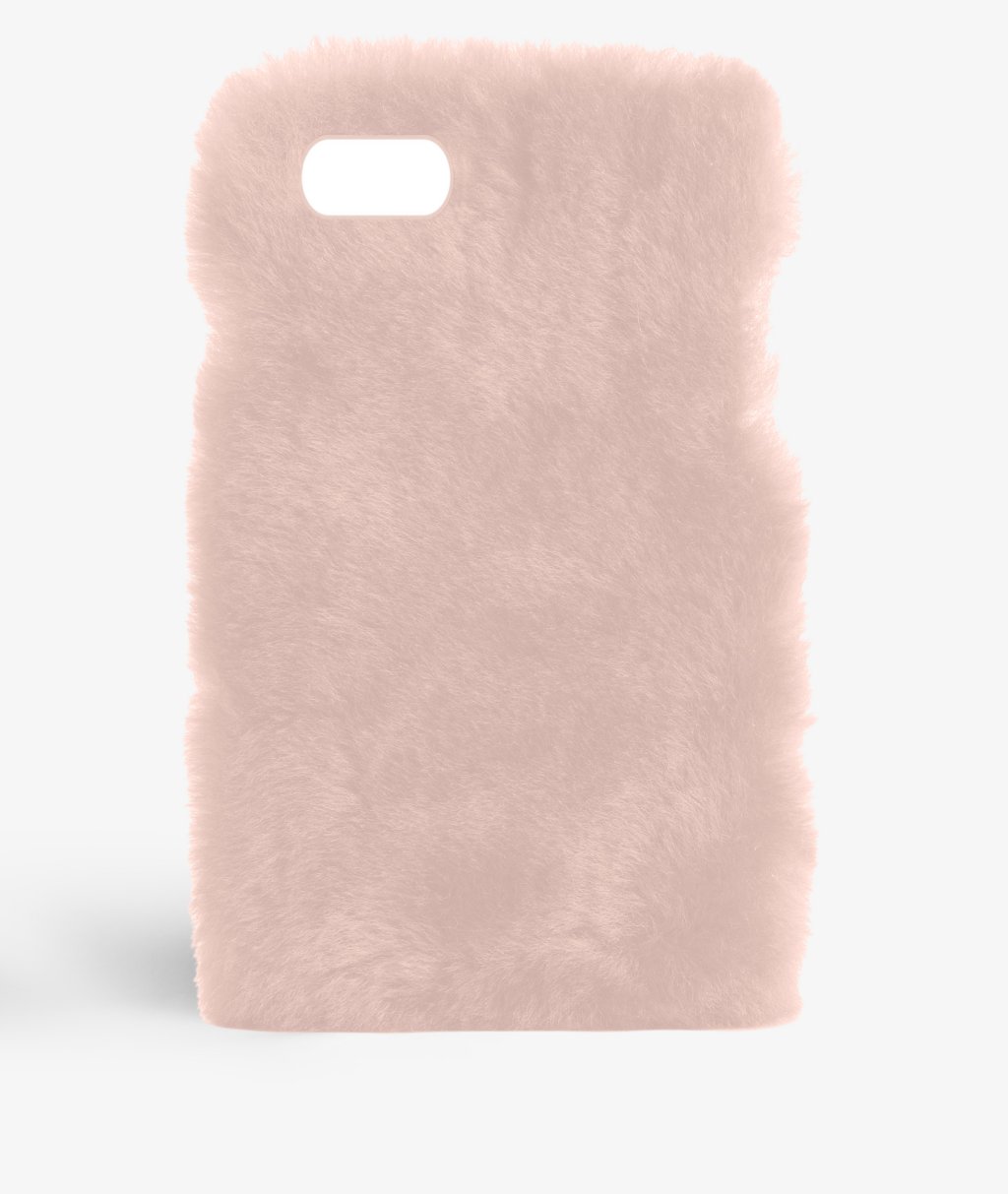 Funda iPhone SE 2020 Fur Pink