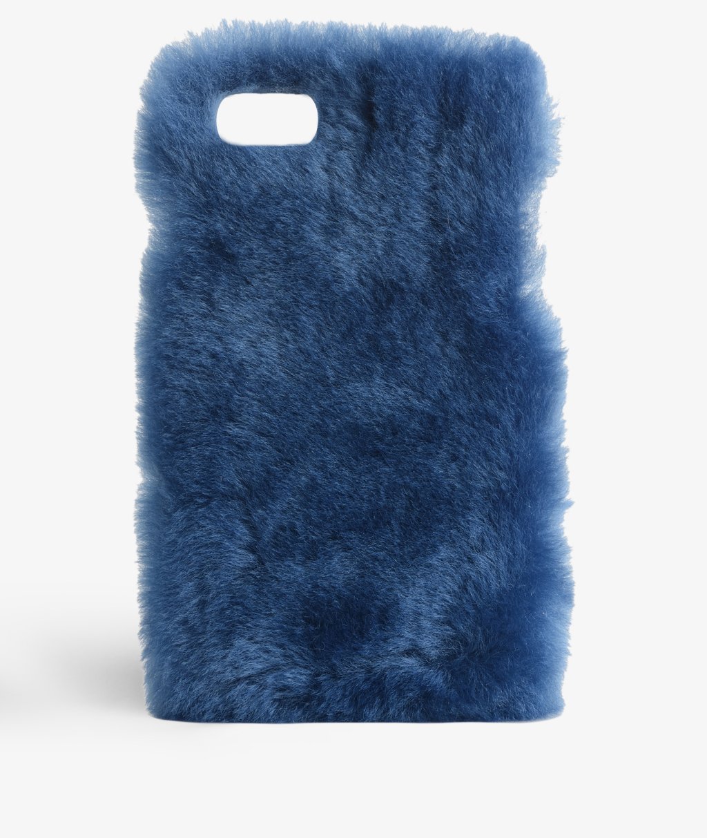 Funda iPhone SE 2020 Fur Princess Blue