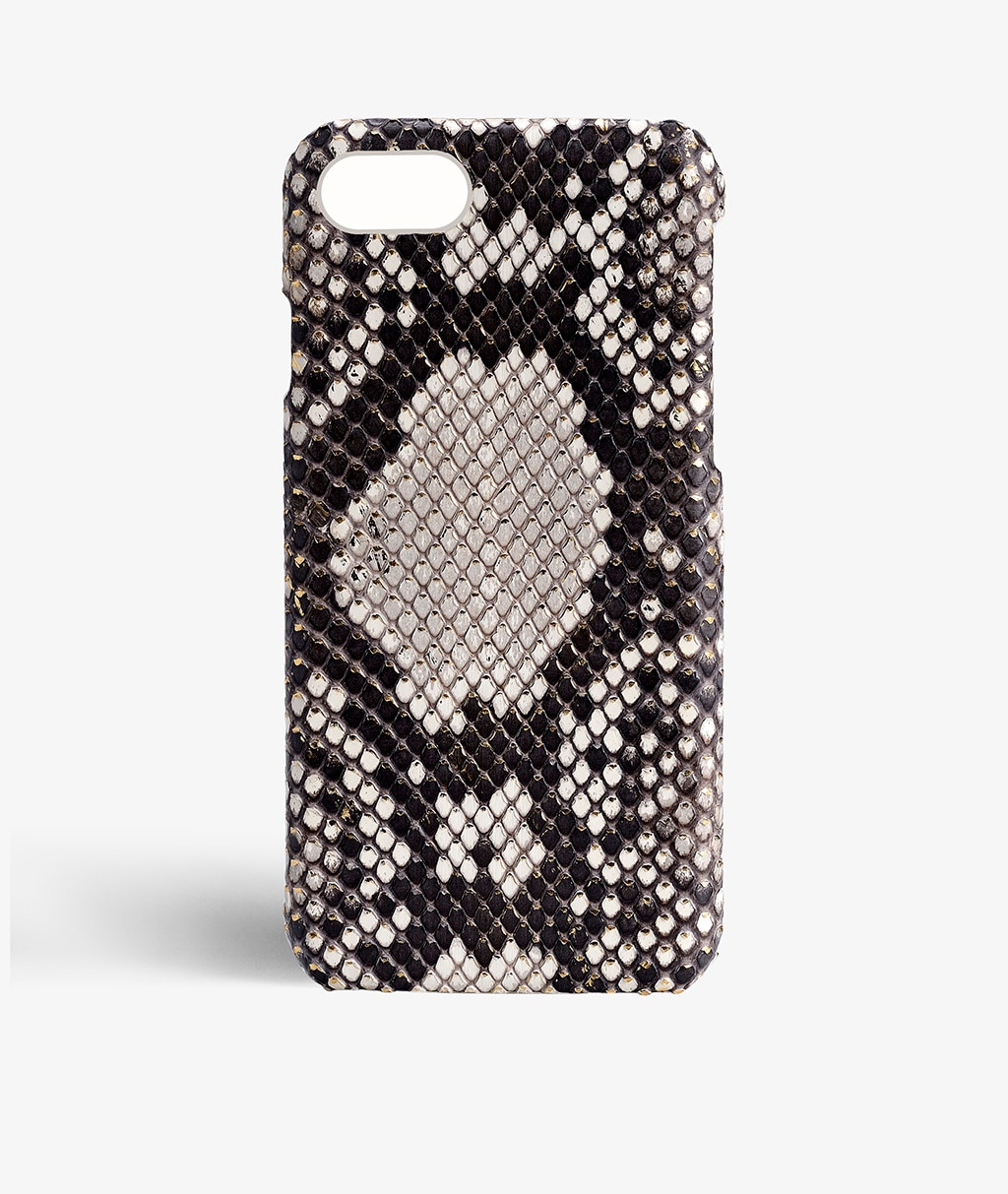 Funda iPhone 7 Real Python Golden Roccia