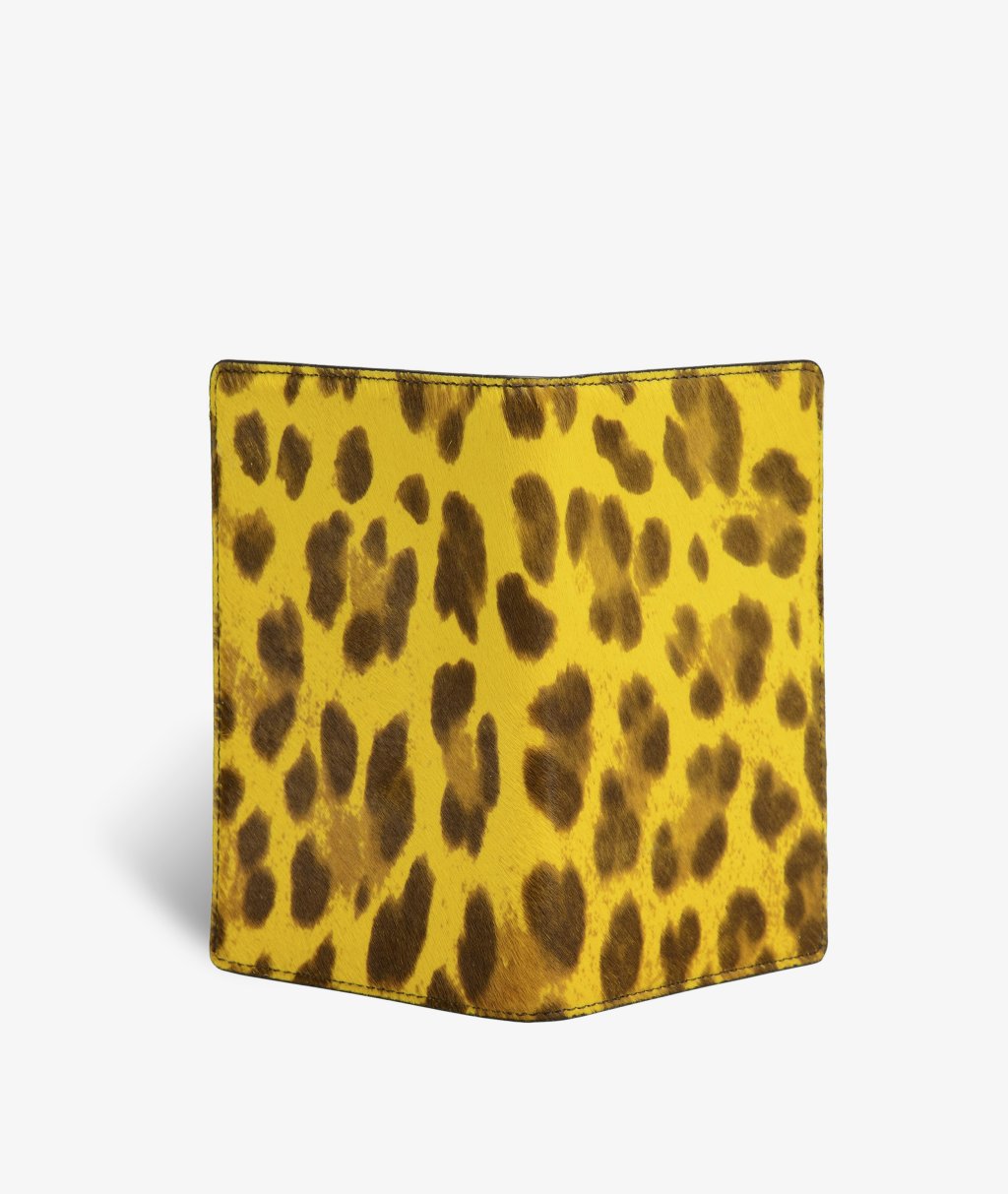 Funda para pasaporte Pony Leopardo Yellow