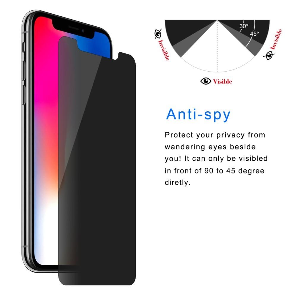Hat Prince Protector de pantalla privacidad de cristal templado iPhone Xr  Negro - Comprar online