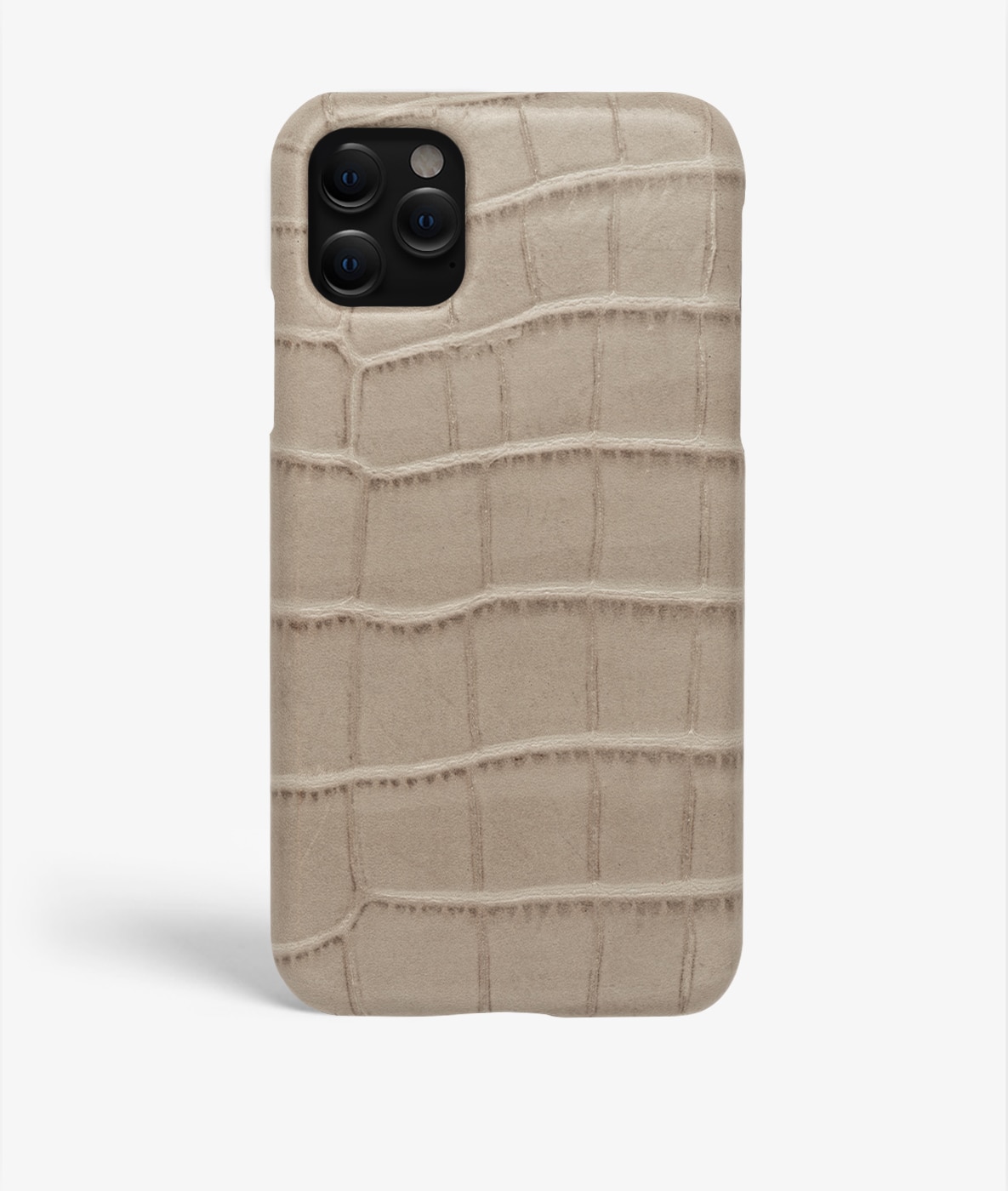 Funda iPhone 12/iPhone 12 Pro Croco Grey