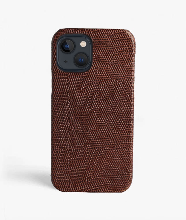 Funda iPhone 13 Pro Max Lizard Brown