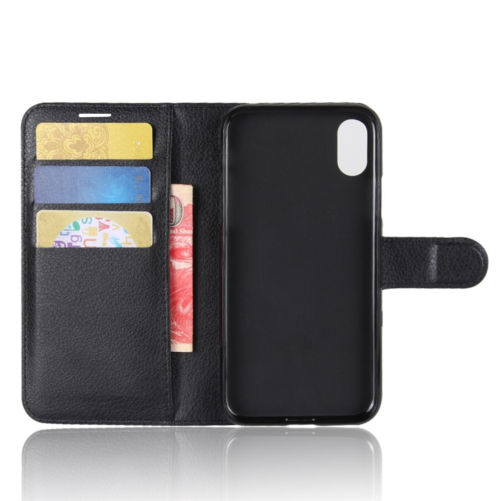 Funda cartera iPhone X/XS Negro