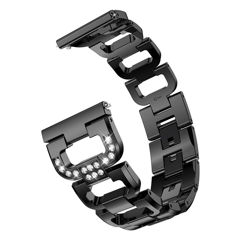 Correa Rhinestone bracelet Garmin Venu 2 Plus negro