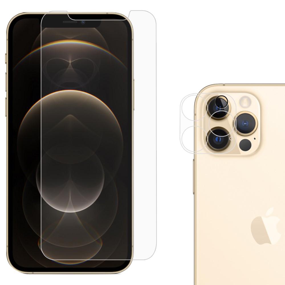 Protector de cámara y pantalla de cristal templado iPhone 12 Pro Max -  Comprar online