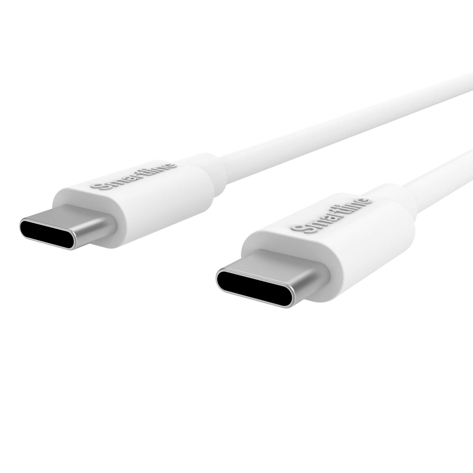 Cable Largo USB-C a USB-C 2 metros Motorola Moto G24 Power blanco