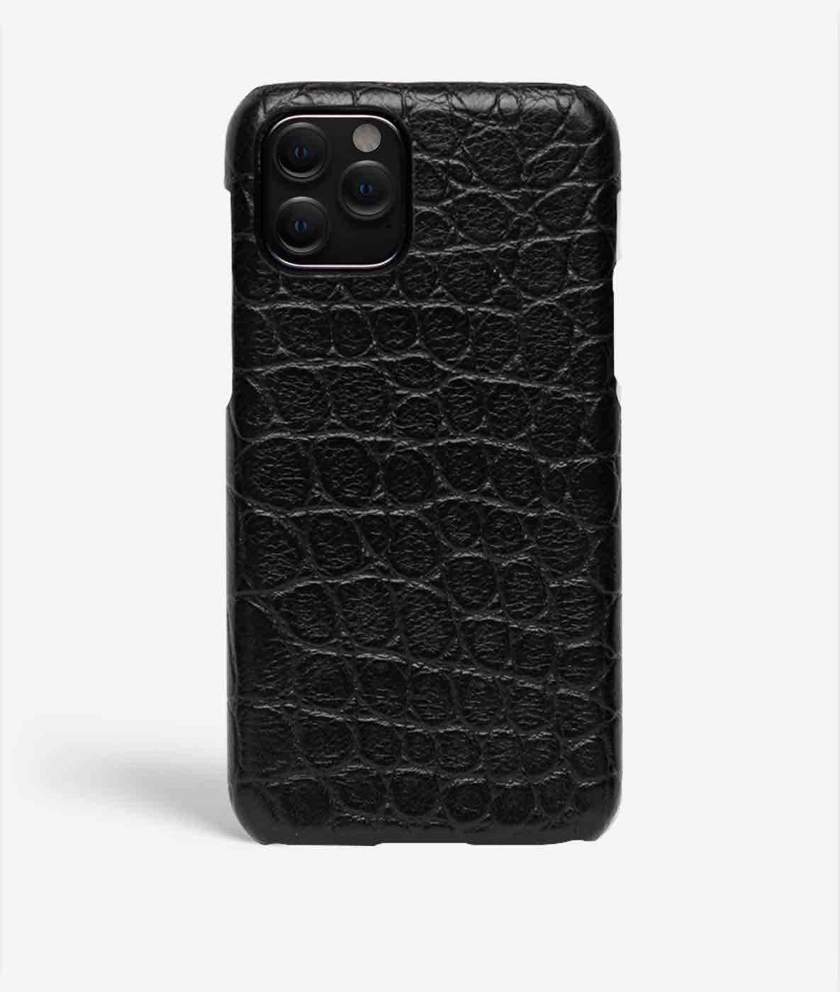 Funda iPhone 11 Pro Small Croco Negro